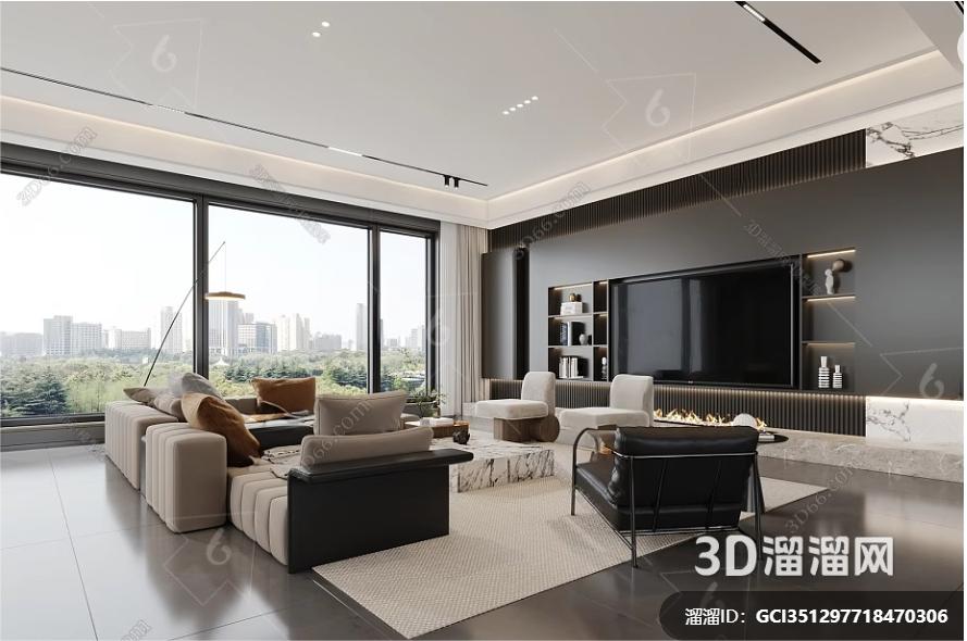 3d如何反选模型？