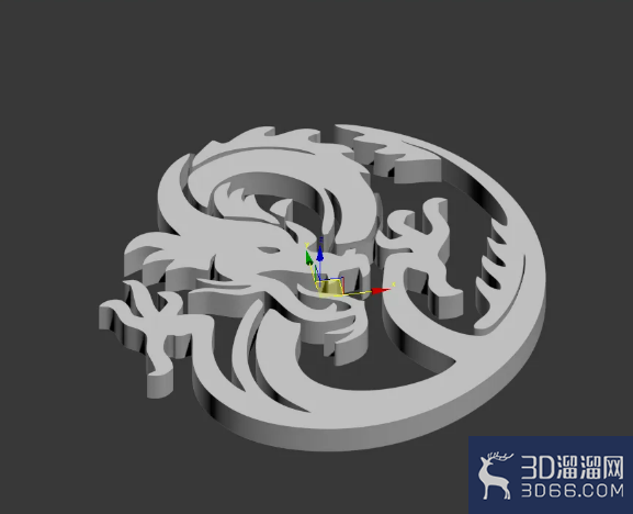 3Dmax龙图腾模型制作教程