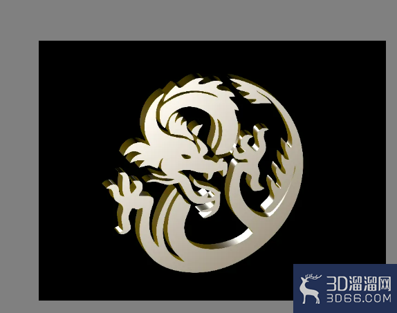 3Dmax龙图腾模型制作教程