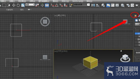 3DMAX如何加摄像机？