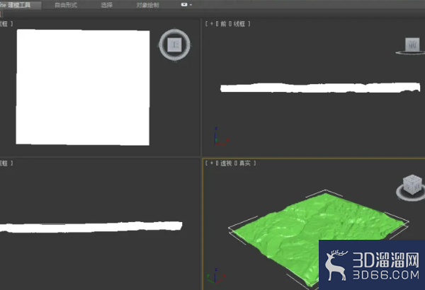 怎么使用3DMax制作三维地形？