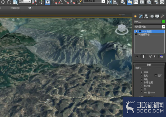怎么使用3DMax制作三维地形？