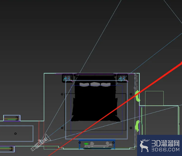 3dmax摄像机是怎么打？