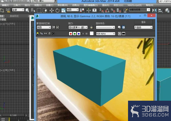 3DMAX中怎么添加环境背景贴图？