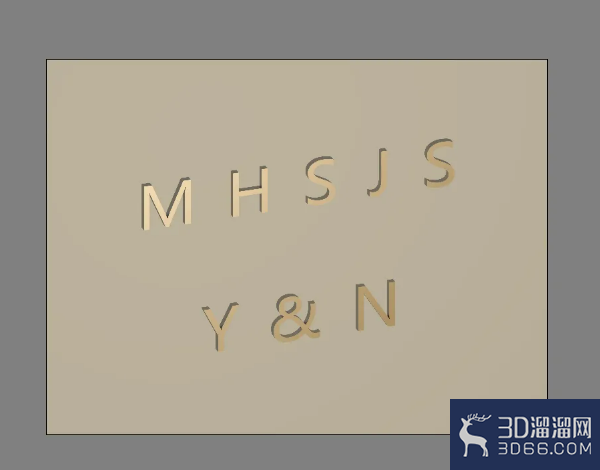 3Dmax香水瓶logo字制作教程
