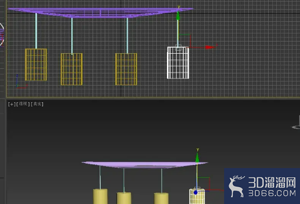 3dmax怎么做射灯灯具？