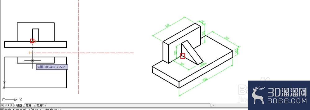 AutoCAD 绘制三视图的基本步骤 AutoCAD 绘制三视图的基本步骤