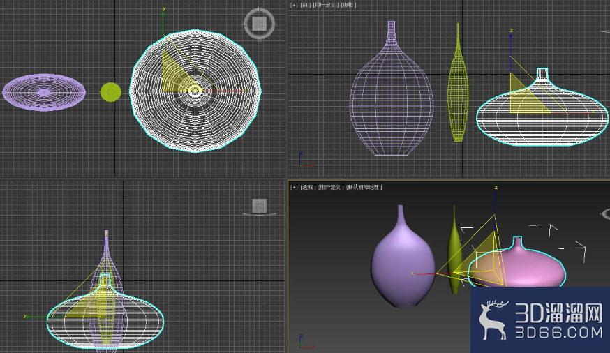 3dsMax怎样使用均匀缩放？