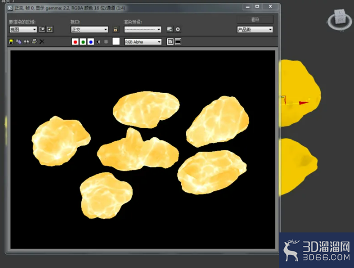 3Dmax中怎么制作发光石? 3Dmax中怎么制作发光石?