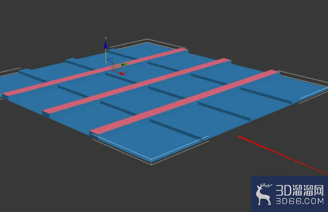3Dmax怎么做格栅的吊顶？