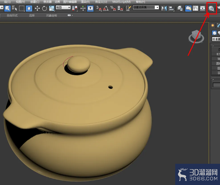 3Dmax砂锅浮雕效果制作教程? 3Dmax砂锅浮雕效果制作教程?