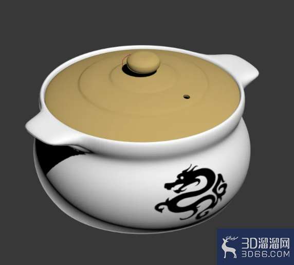 3Dmax砂锅浮雕效果制作教程? 3Dmax砂锅浮雕效果制作教程?