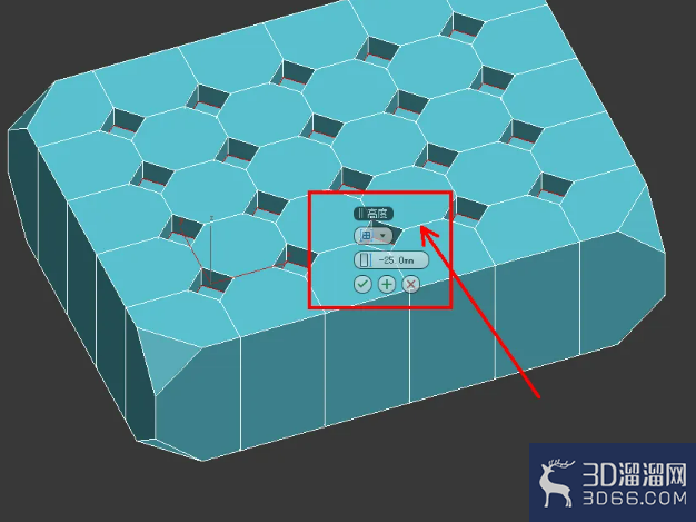 3Dmax编辑多边形顶点切角使用教程
