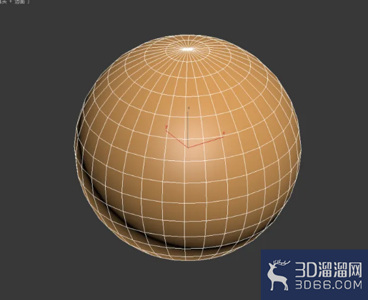 3Dmax可编辑多边形顶点挤出