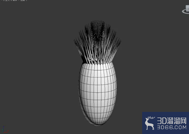 3Dmax可编辑多边形顶点挤出