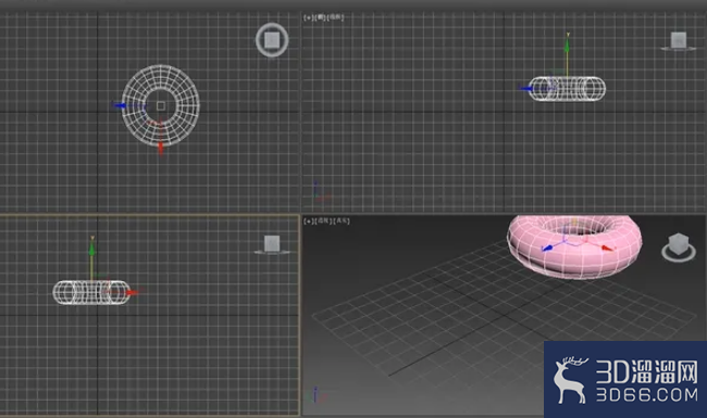 3dMax中如何激活X,Y轴移动物体？