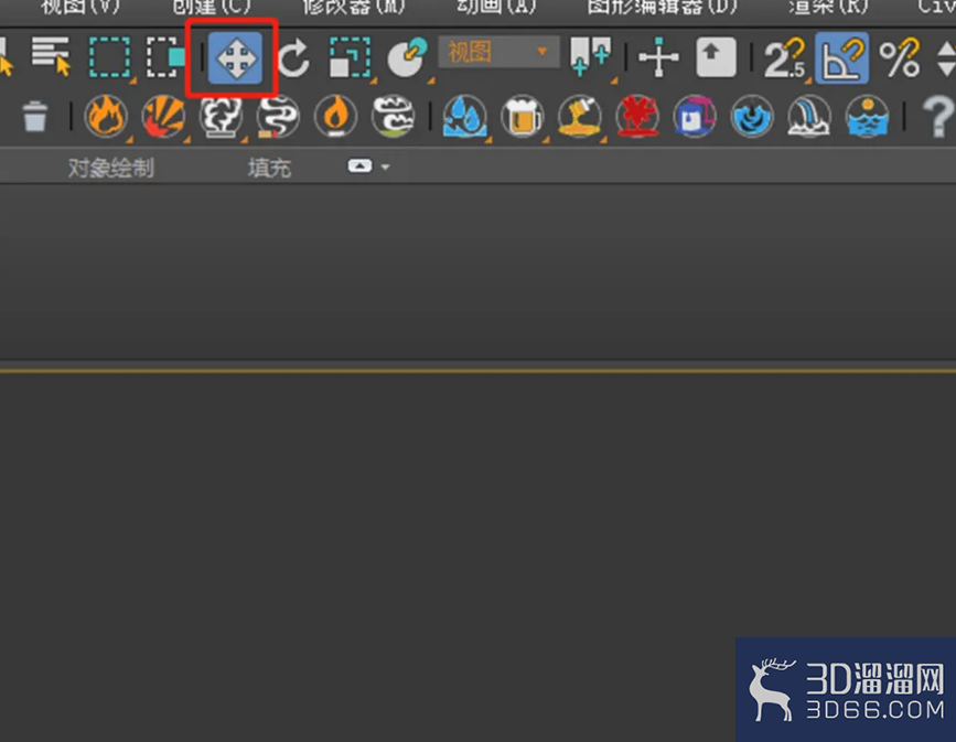 在3dmax软件场景中如何修改线条顶点位置？