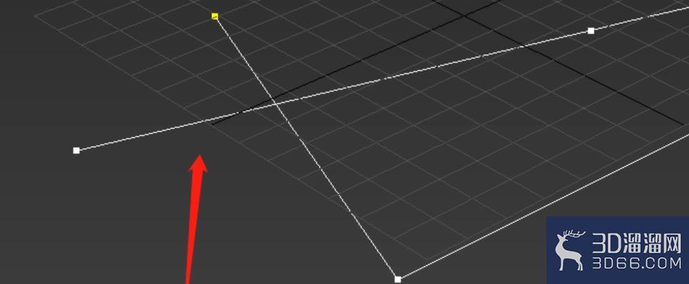 3Dmax怎么修剪样条线？