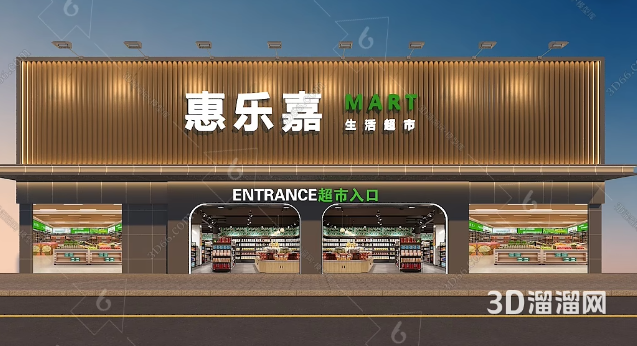 商场入口门头如何设计？