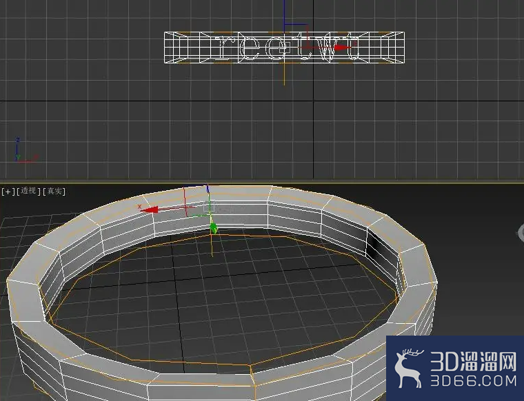 3dmax怎么做字体突出效果? 3dmax怎么做字体突出效果?
