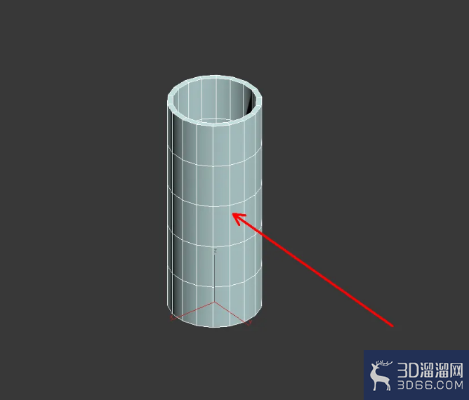 3Dmax多边形面挤出建模教程