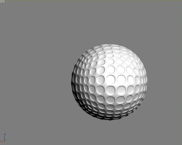 如何利用3dmax建一个高尔夫球模型？
