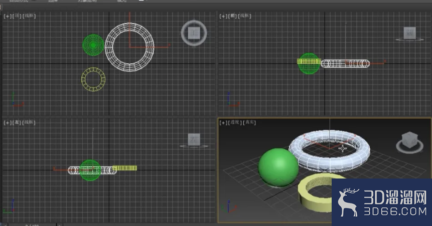 3dMax中如何锁定物体？