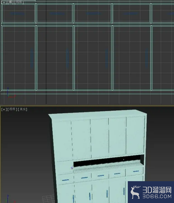 3dmax如何做餐厅柜? 3dmax如何做餐厅柜?