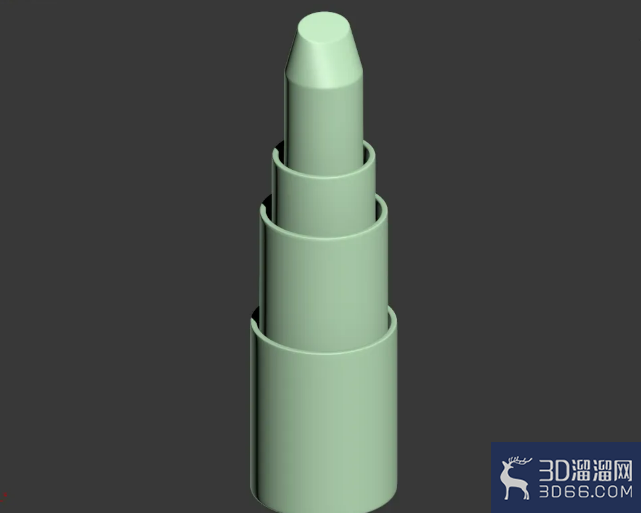 3Dmax口红曲面建模教程 3Dmax口红曲面建模教程