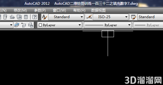 AutoCA怎么填充数字7图案? AutoCA怎么填充数字7图案?