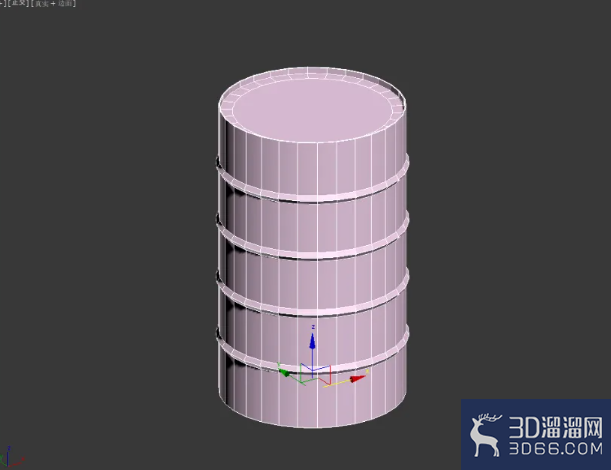 3Dmax油桶模型制作教程