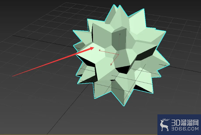 3Dmax怎么制作刺球模型?-3d溜溜网