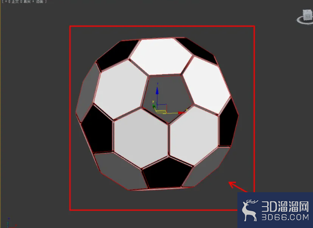 3Dmax如何制作足球模型