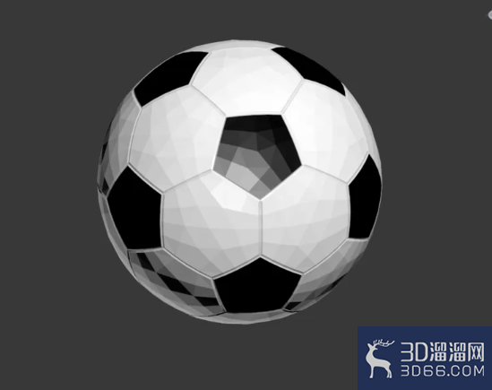 3Dmax如何制作足球模型