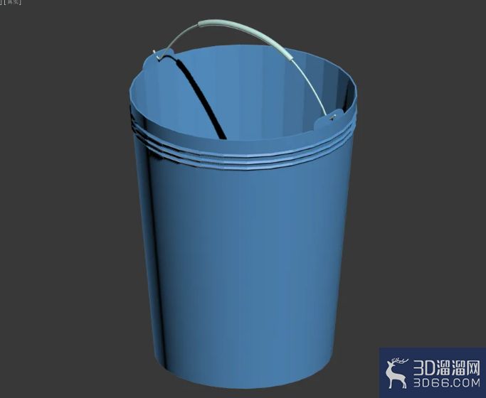 3Dmax铁桶把手模型制作教程