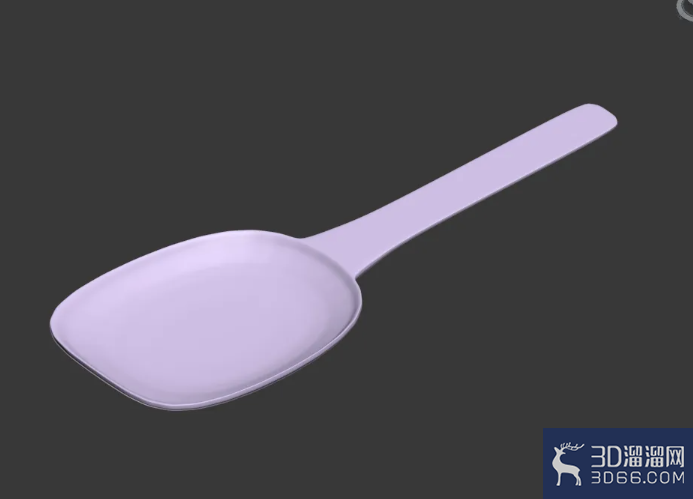 3Dmax米饭勺模型制作教程 3Dmax米饭勺模型制作教程