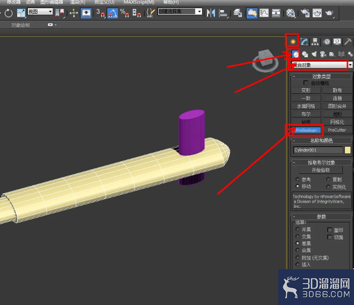 3Dmax奶锅把手模型制作教程 3Dmax奶锅把手模型制作教程