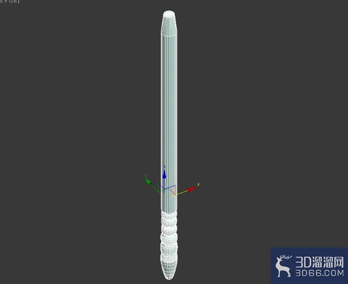 3Dmax水笔壳模型制作教程 3Dmax水笔壳模型制作教程