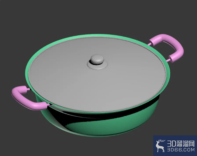 3Dmax汤锅锅盖模型制作教程 3Dmax汤锅锅盖模型制作教程