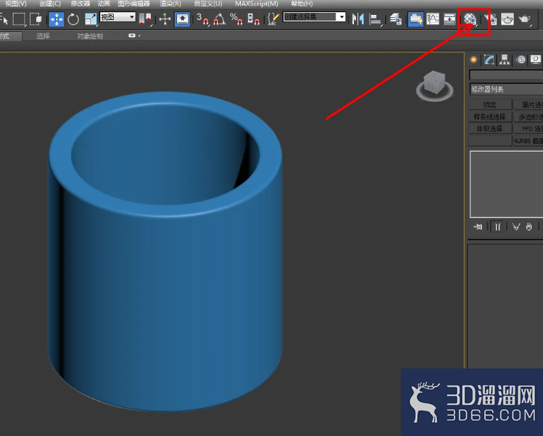 3Dmax玉扳指模型制作教程