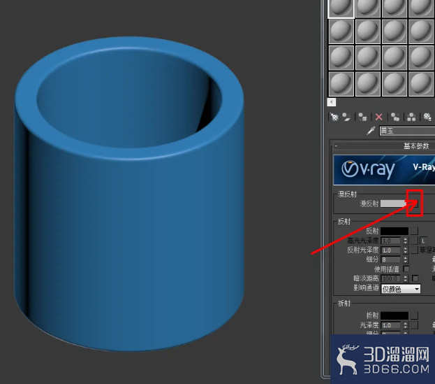 3Dmax玉扳指模型制作教程