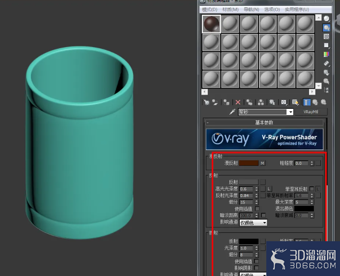 3Dmax紫砂圆筒模型制作教程 3Dmax紫砂圆筒模型制作教程