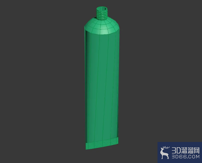 3Dmax牙膏身模型制作教程