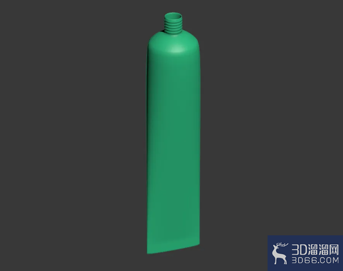 3Dmax牙膏身模型制作教程