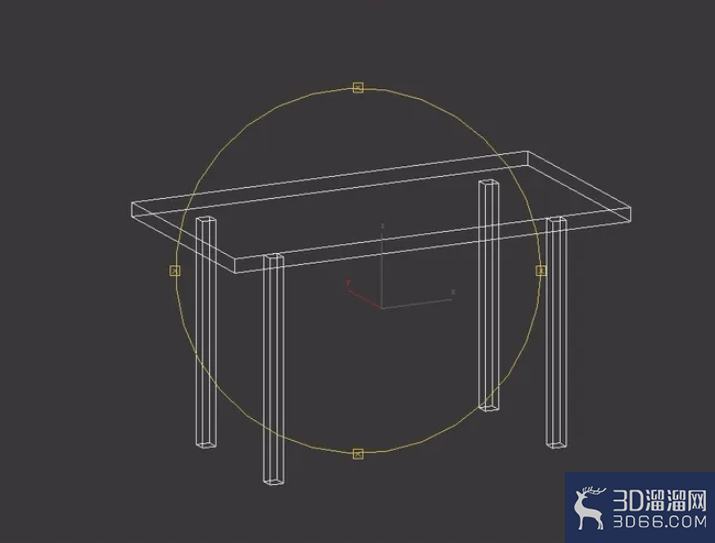 如何用3dMax进行桌子建模? 如何用3dMax进行桌子建模?