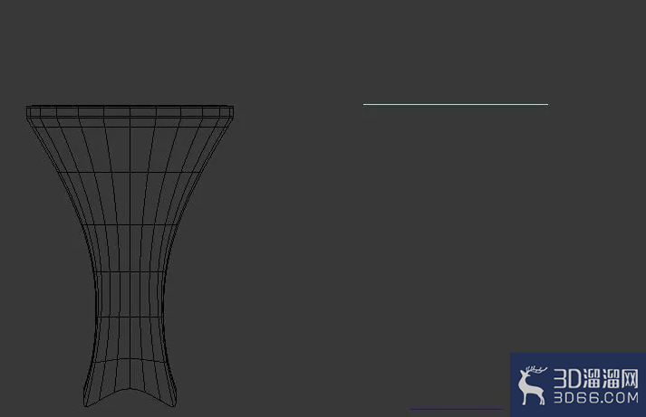 用3DMAX制作一张异形桌子模型的建模教程？