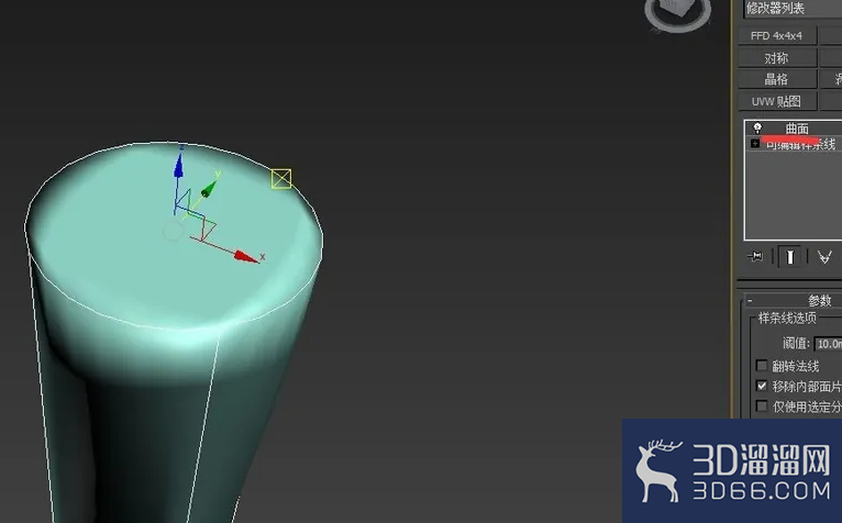 用3DMAX制作一张异形桌子模型的建模教程？