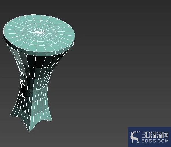 用3DMAX制作一张异形桌子模型的建模教程？