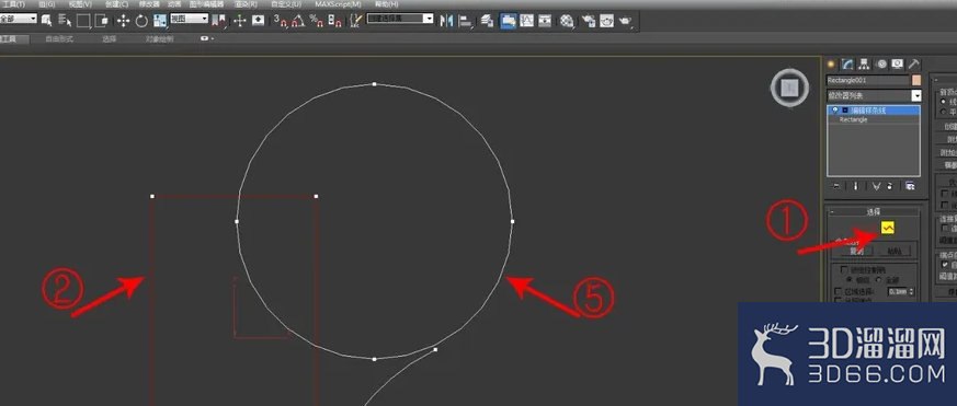 3D MAX创建不规则样条线
