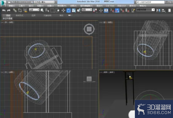 3Dmax如何创建盏泛光灯? 3Dmax如何创建盏泛光灯?